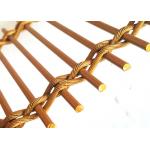 Decorative Antique Brass Metal Divider Shopping Mall Hall Dining Metal Panels for sale