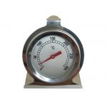 Dial Pocket Round Bimetal Internal Oven Thermometer , Pizza Oven Thermometer for sale