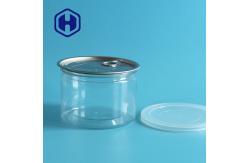 China 420ml Fish Seafood Packaging PET Plastic Can With Lid FSSC supplier