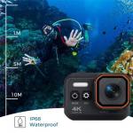 40 Million Pixels 4k 60fps 1080p Waterproof Sports Action Camera for sale
