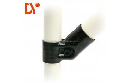 China HJ-9 Powder Coated 28mm Lean Pipe Connector For Industrial Carts supplier