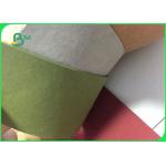 Shiny Gold / Silver Color Kraft Paper Roll For Shipping Bag / Textbook for sale