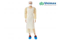 China Unimax Medical LDPE Blue Plastic Aprons CE FDA supplier