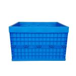 750*580mm Larger Plastic Collapsible Logistics Containers With Casters Convenient