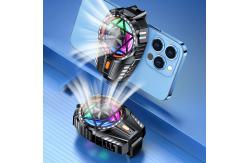 China X112 Phone Cooling Fan 300mah Rechargeable with RGB Light Three Adjustable Speeds supplier