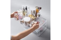 China Compartment Injection Acrylic Makeup Organizer 1-3l supplier