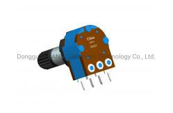 China 12mm Dual Unit Rotary Potentiometer Insulated Shaft Sealed RV123G0 OEM supplier
