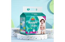 China Custom Disposable High Absorbency Nappies Diaper Baby Diapers supplier