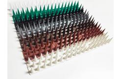 China Animol Control 24 Holes Anti Bird Perch , Anti Pigeon Fence Spikes supplier