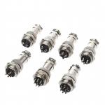 GX16-4 GX16-5 aviation plug socket Circular connector 16mm Diameter GX-16 4-5PIN Male Female Wire Panel for sale