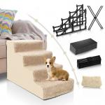 Cats And Dogs Climb Stairs Convenient Plastic Stairs For Bed Pets Play Ladder for sale