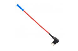 China Black ATM Add A Circuit Fuse Holder Mini 12V Inline Blade Fuse Holder supplier