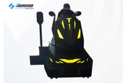China Black VR Dynamic Video Car Racing Simulator Game Machine Resolution 2560*1440 supplier