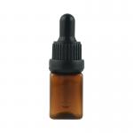 China 10 ml Glass Essential Oil Bottle with Euro Dropper Cap for sale
