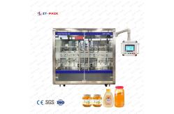China 380v Tomato Paste Packing Machine 0.6mpa 2.2kw Honey Jar Filling Machine supplier