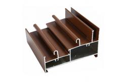 China Waterproof Powder Coated Aluminium Extrusions For Interior Door Frame supplier