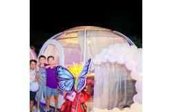 China PC Polycarbonate 6m Geodesic Dome Transparent Tent For Hotel supplier
