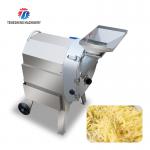 Replaceable Gingers Potato Slicer Machine , Bulbous Root Vegetable Cutting Machine for sale