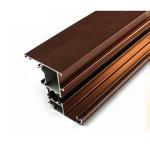 Durable Aluminum Window Parts , Mechanical Polishing Custom Aluminum Profile