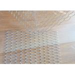 25mm Thick Diamond Mesh Metal Sheet Aluminum Wire Netting Iron Stretched for sale