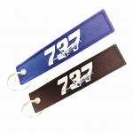 Custom 737 Aviation Keychain - OEKO-TEX® Polyester + Laser Engraving