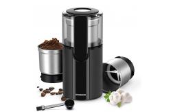 China Electric Spice Grinder Machine Multiple Settings Burr Mill Coffee Grinder With 2 cups supplier