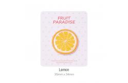 China ​​Customizable Lemon Iron-On Patches - Vibrant Design & Washable Fabric for DIY Style​ supplier