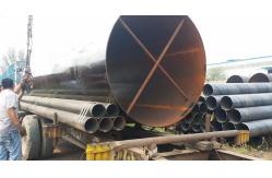 China Large Diameter SSAW Steel Pipe Round API Carbon Steel Pipe supplier
