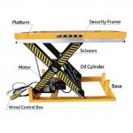 4 Ton Capacity Small Hydraulic Lift Table Fixed Scissor Lifting Platform