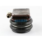 S-160-2 Presses Convoluted Air Spring With Cover Plate Industrial Rubber Bellows 