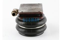 China S-160-2 Presses Convoluted Air Spring With Cover Plate Industrial Rubber Bellows  supplier