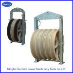 660X100mm Nylon Wheels Bundled Overhead Conductor Stringing Block For Transmission Line for sale