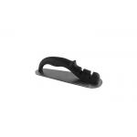 Tungsten Ceramic Rod Black Two Step Knife Sharpener With Stabilization Bottom 177g