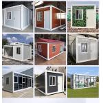 Customizable Folding Container House Steel Structure and Rock Wool Panel