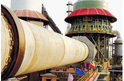 China Active Lime Calcining Equipment 1005m3 Lime Rotary Kiln supplier