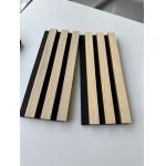 21mm Akupanel Modern Style Wood Acoustic Panel MDF Soundproof Hotels Living Rooms Veneer Wall Panel for sale