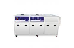 China Three Tanks 77l 3000w Heated Ultrasonic Cleaners Precise Parts Cleaning Rinsing Drying supplier