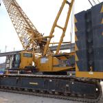 Heavy Machinery Second Hand Crawler Cranes 260 Tons 80km/H Travel Speed for sale