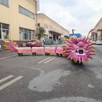 Simulation Chinese Walking Dragon Ride on Customized Size / Color for sale
