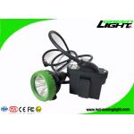 ABS Silicone 1.67W 7.8Ah Corded Led Cap Lamp 10000Lux Rechargeable Li Ion Battery USB Charging Miner Headlight for sale
