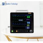 ECG/ HR/ RESP/ SPO2/ NIBP/ Temp Multi Parameter Veterinary Monitor 12.1 Inch Display for sale