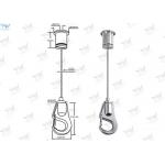 Self Gripping Hook Gallery Hanging System Adjustable With 304 Stainless Steel Wire for sale