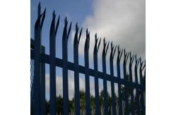 China Cheap Low Price Second Hand Galvanized Security Steel Residential Security Palisade Fence Price supplier