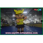 Simulation 3D Design Inflatable Cartoon Characters Printing Logo For Outdoor