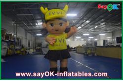 China Simulation 3D Design Inflatable Cartoon Characters Printing Logo For Outdoor supplier