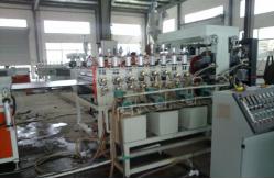 China Furniture Decorative WPC Foam Board Machine Double Conical Screw supplier