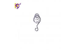 China Nickel Plated Steel Cylindrical Contact Battery Spring With Compression supplier
