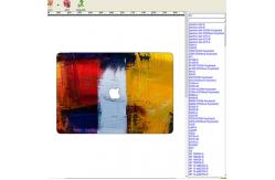 China Odm Laptop Skin Making Machine Custom Skin Software And Graph Plotter supplier