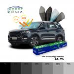 China High Quality Vlt 17.5% Wholesale Price Auto Tint Window 99% Solar Car Window Tinting Film factory