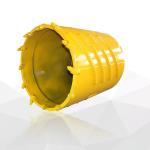 Piling Foundation Tools Spare Parts Core Barrel With Bullet Teeth For Boring Piling Equipment for sale
